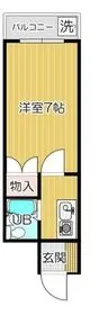 ビューパレス清瀬II【1階】の間取り