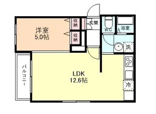 サンピア・ミシマ【3階】の間取り