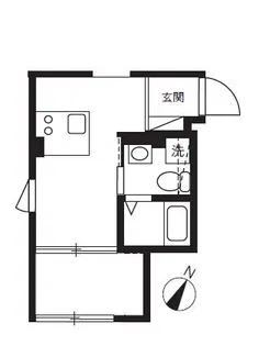 アピチェ田園調布【2階】の間取り