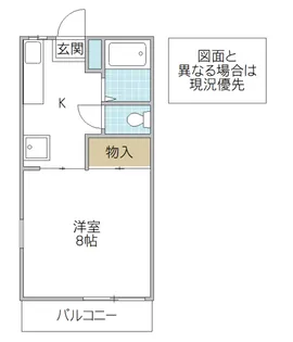 グランシャリオ酒門【2階】の間取り