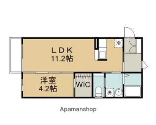 グランドールI【1階】の間取り