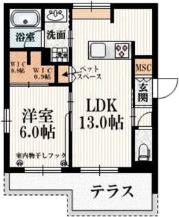 Grace Sugar hamadayama【1階】の間取り