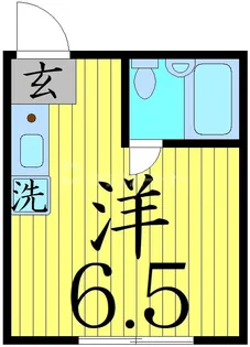 バードハイツ【1階】の間取り