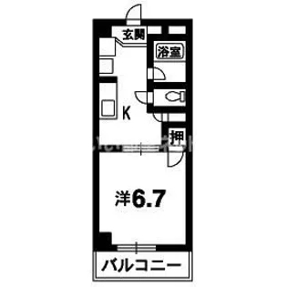 サンセール二軒屋イースト【1階】の間取り