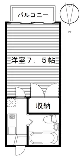 アーバニーハイム柴崎【2階】の間取り