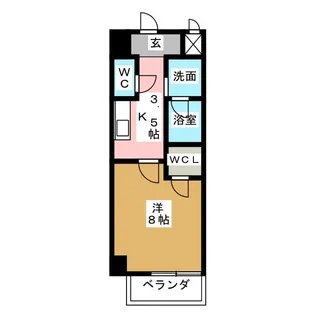 Oryzae (オリゼー)【5階】の間取り