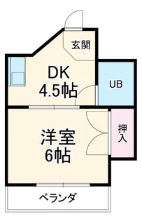 エスポアール貴生【4階】の間取り