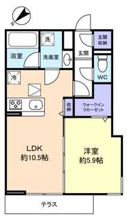 D-MARRONNIER(ディーマロニエ)【1階】の間取り