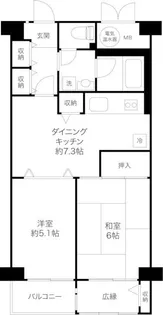 ネオコーポ高円寺【5階】の間取り