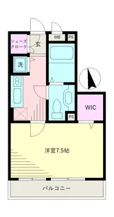 ディオーネ上大岡【3階】の間取り