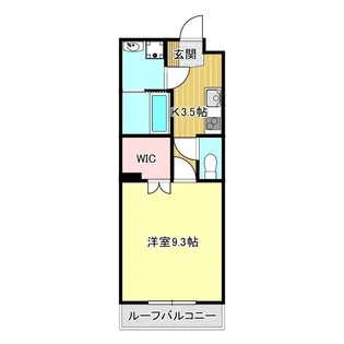 メイユール【5階】の間取り
