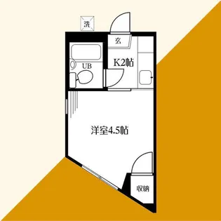 シェトワ寺尾【1階】の間取り