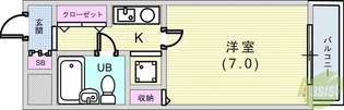 メゾン・ド・六甲パートIII【3階】の間取り