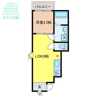 アイヒルズ ラシック【1階】の間取り