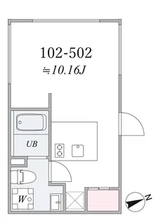 trias207【1階】の間取り