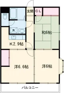 今井マンション【3階】の間取り