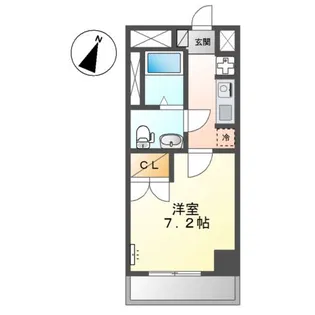 パピエ【5階】の間取り
