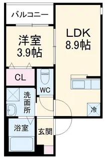 Regalo Obata【1階】の間取り
