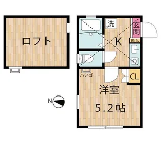 ルチェソラーレ【2階】の間取り