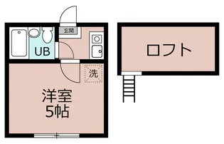 Access藤沢本町【2階】の間取り