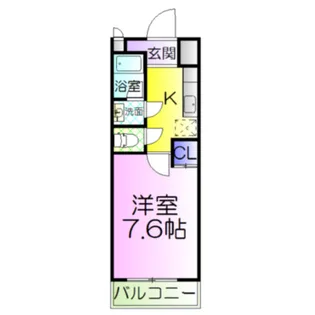クレシェンテ老松【2階】の間取り