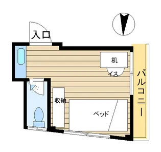 マンション高野【2階】の間取り