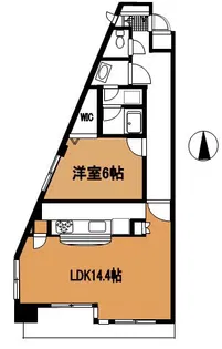 アムール調布【4階】の間取り