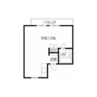 メソンドール和田【4階】の間取り