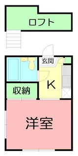 神奈川県秦野市鶴巻北3【アパート】の間取り