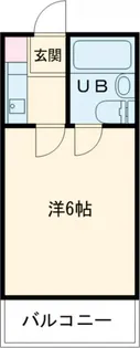 コーポ諏訪西大寺【4階】の間取り