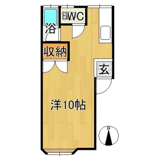 ラ・メゾン ブランシュ【2階】の間取り