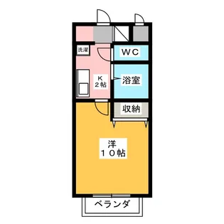 A・City上重原【2階】の間取り