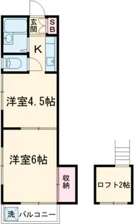 セリーヌ三軒茶屋【1階】の間取り