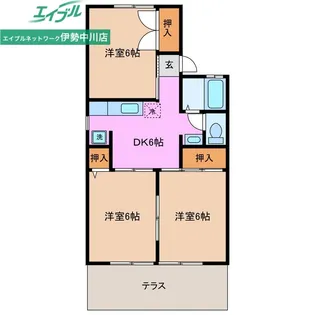 レジデンス本郷【1階】の間取り