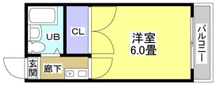 すばる城北【2階】の間取り