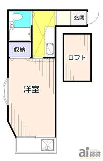 元町コーポ【2階】の間取り