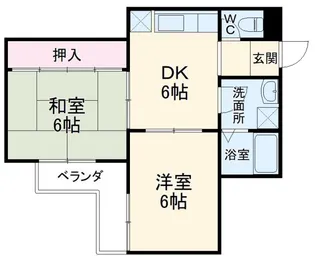 ロイヤルむらかみ【2階】の間取り