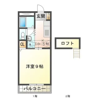 ロイヤルハートピア【4階】の間取り