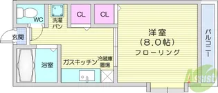 グーテンモルゲン【2階】の間取り