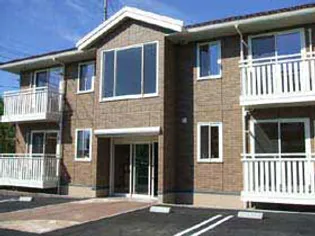 セジュールアルファA棟の外観