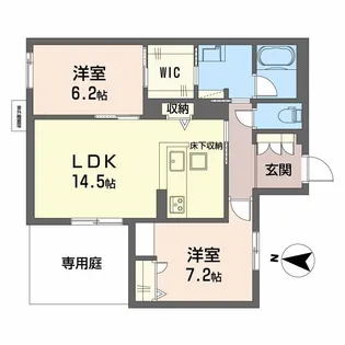 大阪府豊中市立花町1【マンション】の間取り