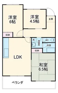 ヒカワ フラットI【3階】の間取り