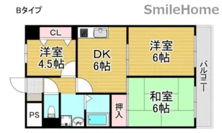 南海住之江ユーリプラザ【11階】の間取り