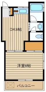 第2豊橋コーポ【1階】の間取り