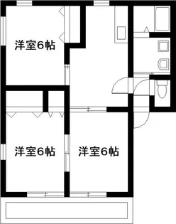 レトアKei【1階】の間取り