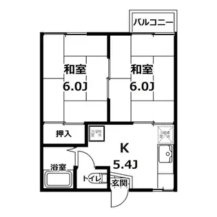 COSMOS N&T I A【2階】の間取り