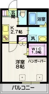 クエストコート【3階】の間取り