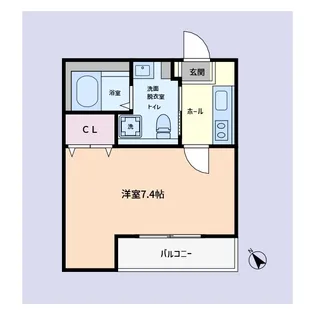 神奈川県横浜市金沢区西柴1【アパート】の間取り