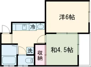 コーポエスペランサ【2階】の間取り
