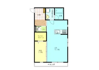 La mia casa Stage II【1階】の間取り